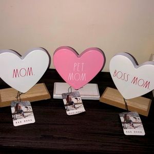 Rae Dunn metal hearts